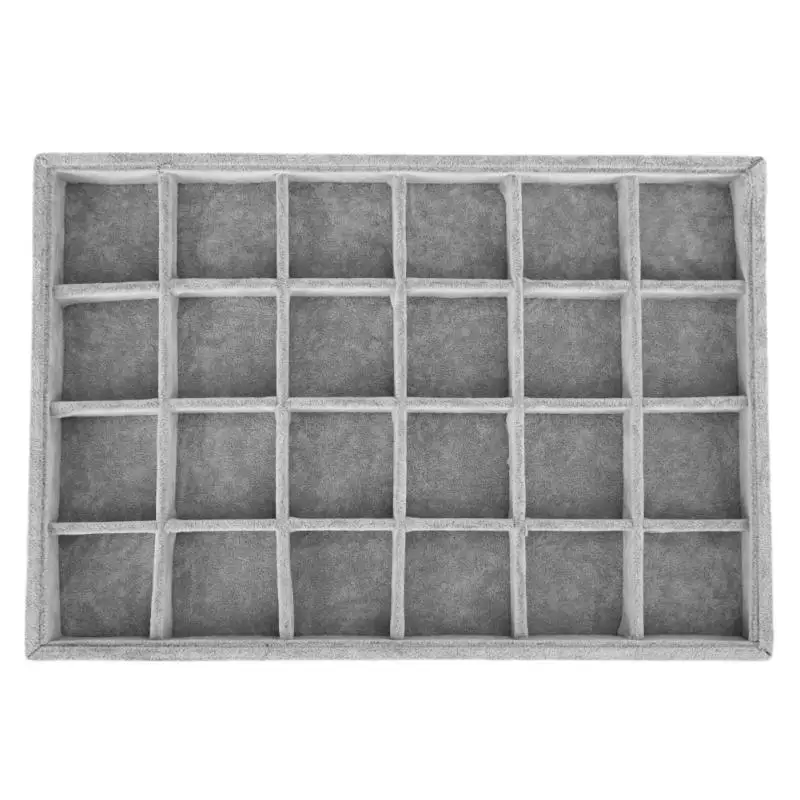 5 стилей коробка для хранения ювелирных изделий Органайзер Дисплей серое кольцо серьги браслет ожерелье брошь безделушка шкатулка свадебное украшение