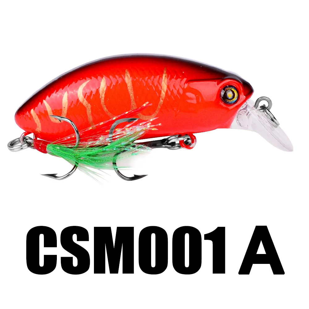 1 шт. плавающая рыболовная приманка искусственная жесткая кренкбейт 5 9 см г 3D