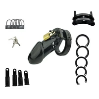 chaste bird smallstandard male chastity device cock cage with 5 size rings brass lock locking sex toy for men exotic toys