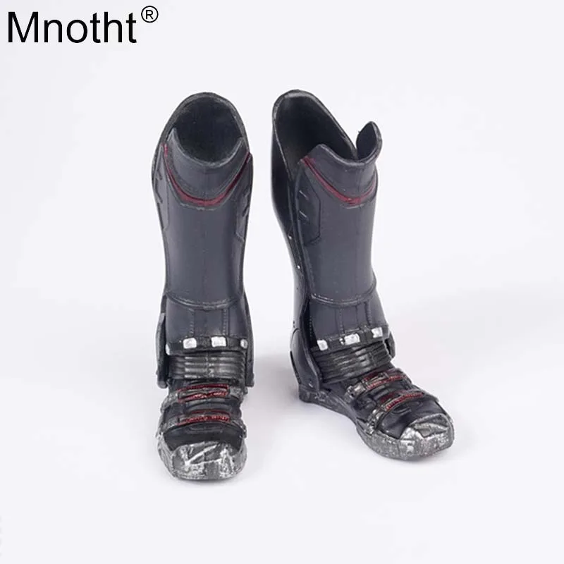 

Mnotht 1/6 AS026 Соколы боевые ботинки приносит старый возраст черная обувь модель Мужская обувь игрушка для 12 дюймового солдата экшн-фигурка ...