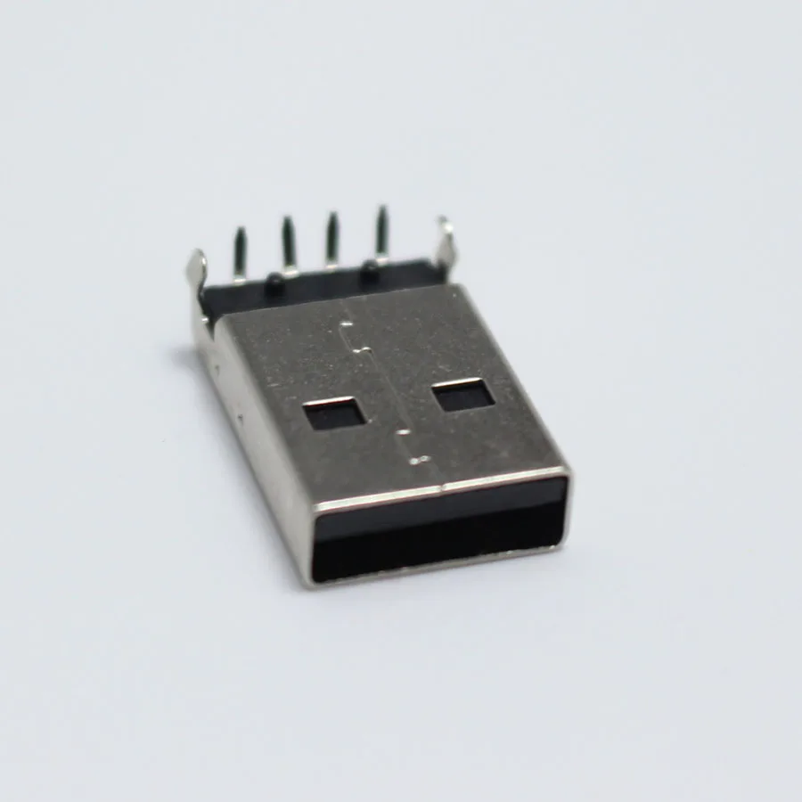 10 шт. Разъемы USB типа A папа 90 градусов|Соединители| |