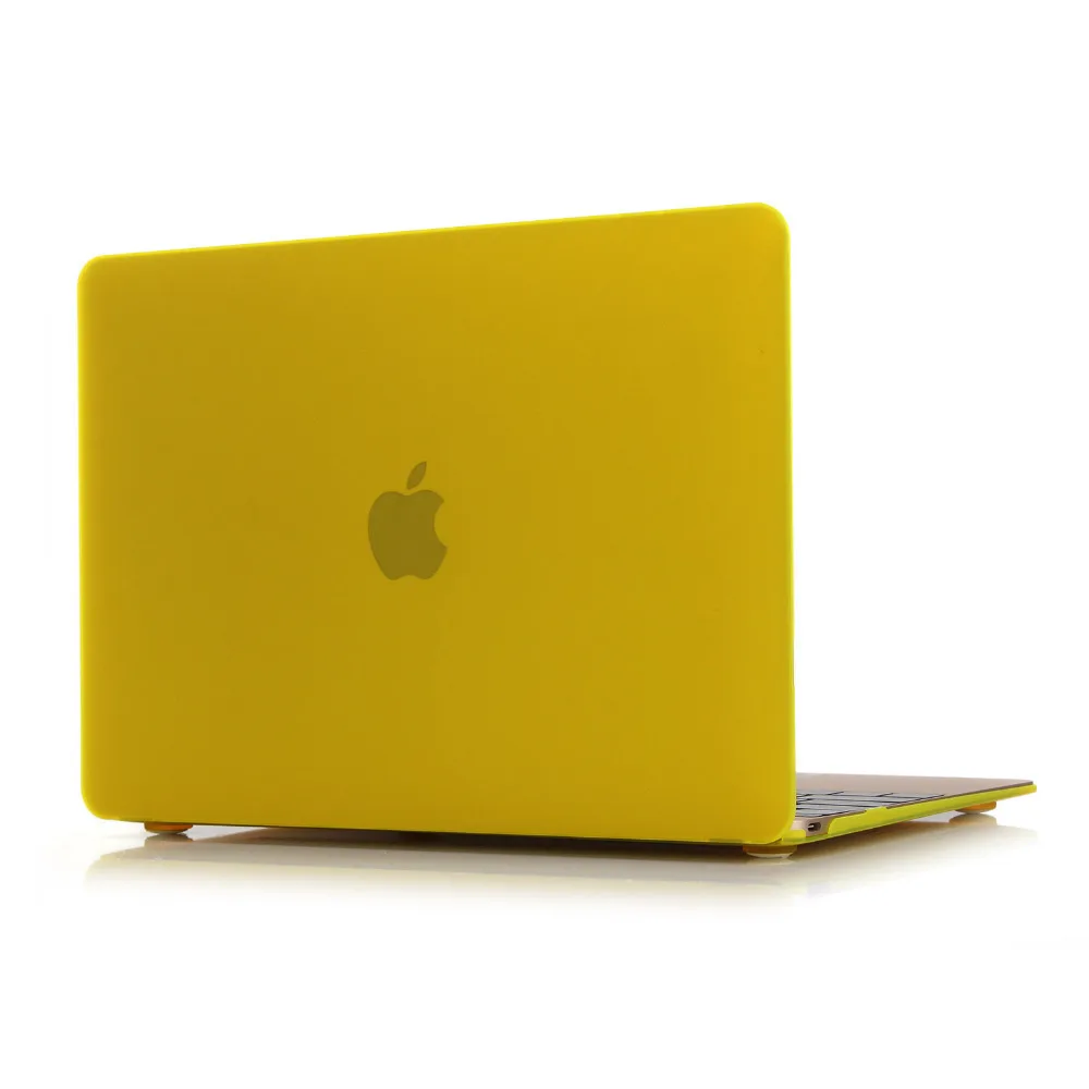 

Жесткий чехол для macbook retina, металлический цвет, прорезиненная матовая поверхность, 12 дюймов, A1534, ТПУ, без логотипа