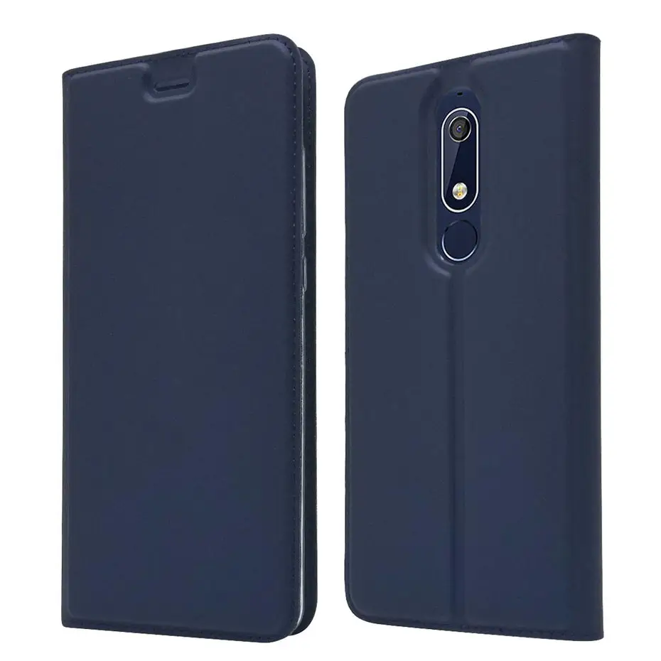 Чехол для телефона из искусственной кожи Nokia 1 2 3 5 6 7 8 9 X6 чехол с магнитным