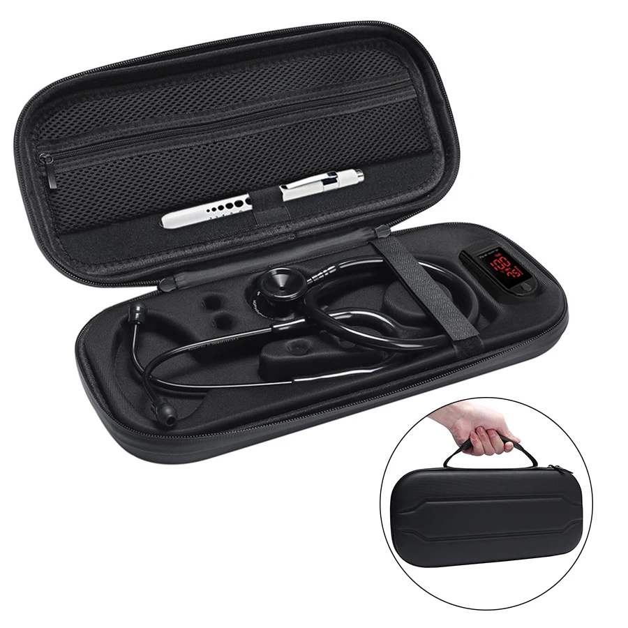 Новинка 2019 Жесткий Чехол из ЭВА для переноски 3M Littmann Classic III / MDF ADC Omron Stethoscope