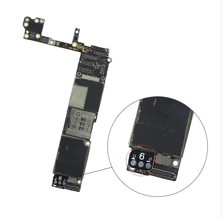 Подлинный ремонт аккумулятора соединитель для iPhone 5s 5c se 6 6s 7 8 plus X разъем питания