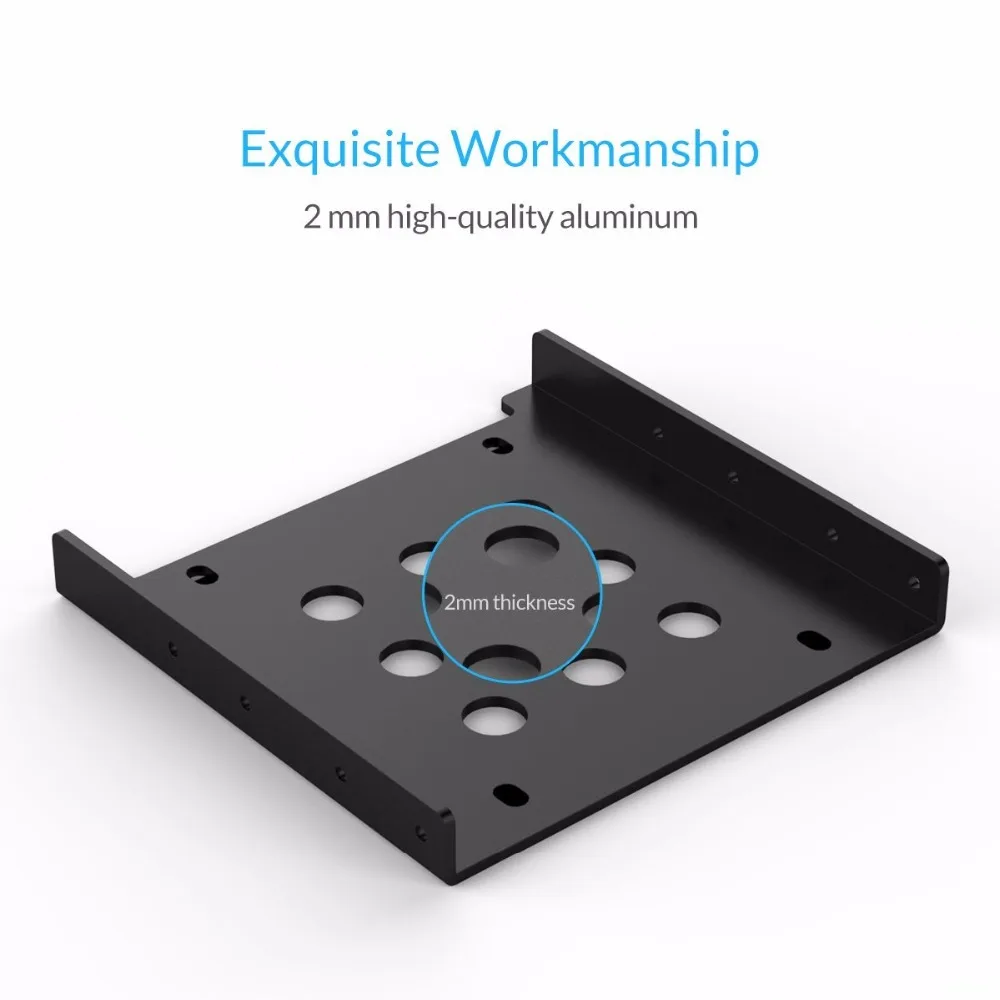 Жесткий диск ORICO HDD/SSD монтажный кронштейн 2 5 дюйма вращающийся 3 полка для
