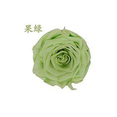 22 peak green Йо Чо Искусственные цветы Роза искусственное 4-5 см сохраненные вечные розы коробка год валентина подарки навсегда вечная роза - Цвет: 22 peak green