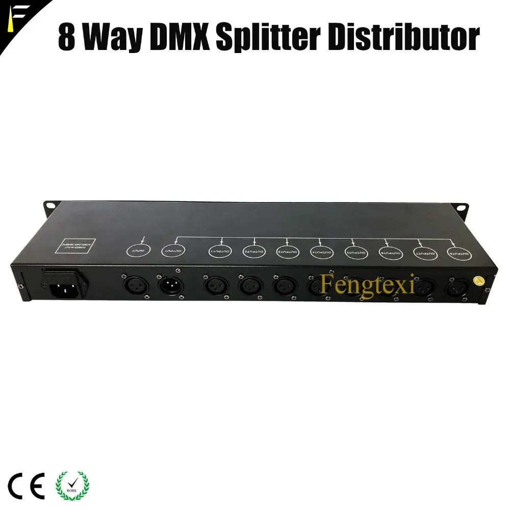 Сценический усилитель сигнала освещения DMX 512 распределительный разветвитель