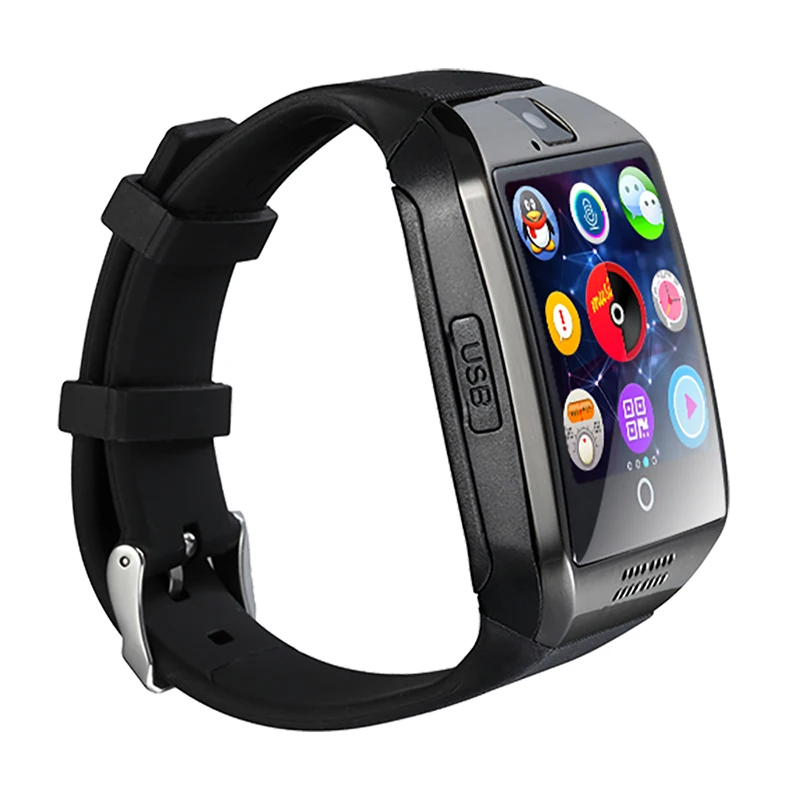 Smart Watch Q18 Passometer with Touch Screen camera video Support TF card Bluetooth smartwatch for Android IOS Phone | Электроника