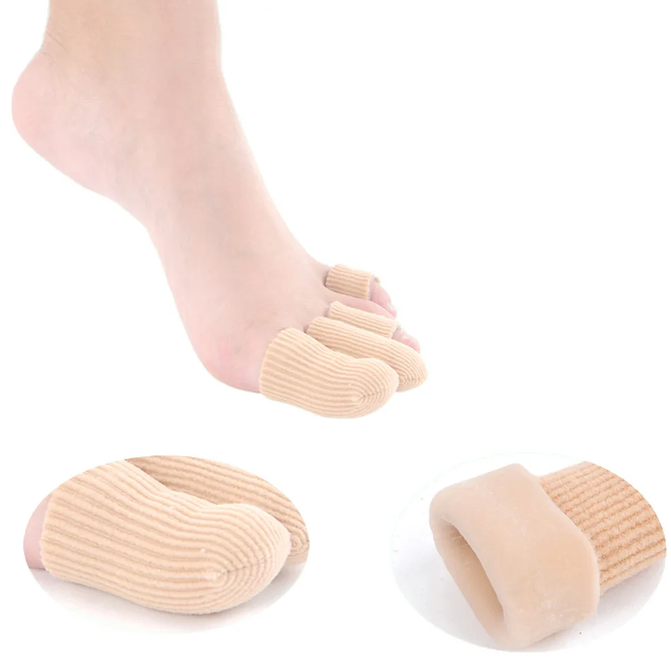 1 пара медицинский силикагель волокно пальцы набор разделитель пальцев