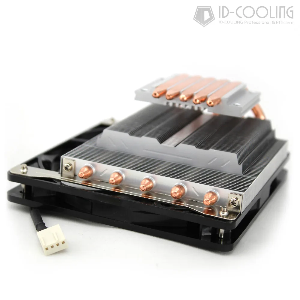 ID COOLING IS 50X TDP 105W 55 мм/2 17 &quot высокоэффективный низкопрофильный кулер для ЦП мини