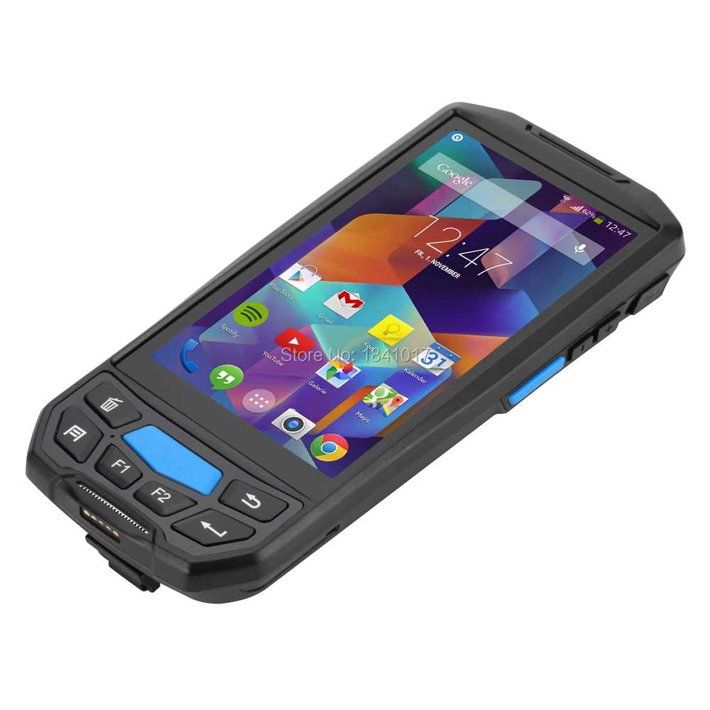 Прочный bluetooth android Считыватель pda rfid ручной rfid-метка сканер qr-кода Ручной терминал