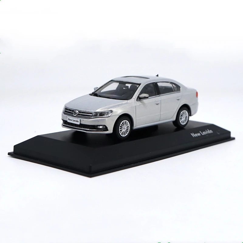 Коллекция коллекционных моделей автомобилей новинка 1/43 Volkswagen Lavida 2015 серебристые
