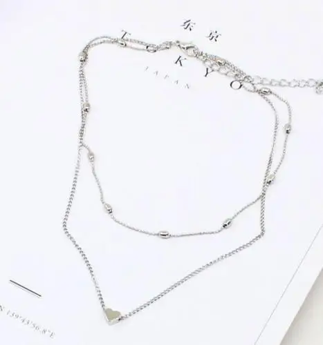 Серебро 925, колье в форме сердца, массивная цепочка, нагрудник, ожерелье для женщин, ювелирное изделие, подвеска, чокер для женщин, подарок для женщин, ювелирное изделие для свадебной вечеринки