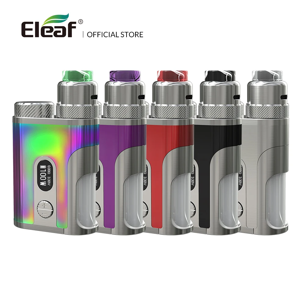 Большая распродажа оригинальный набор Eleaf Pico Squeeze 2 с коралловым атомайзером 100 Вт