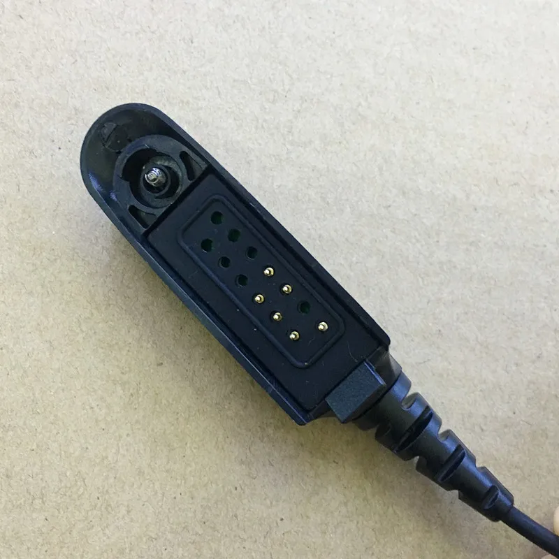 D образный зажим для наушников erahook colar PTT рации motorola GP328 GP338 GP340 GP390 PTX760 HT750 GP580 и т.