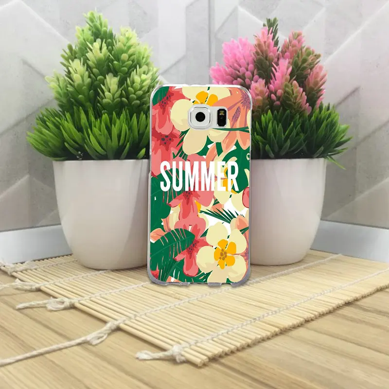 Мягкие чехлы для телефонов Samsung Galaxy S3 S4 S5 Mini S6 S7 S8 S9 S10 Edge Plus Lite Note 5 8 9 летние