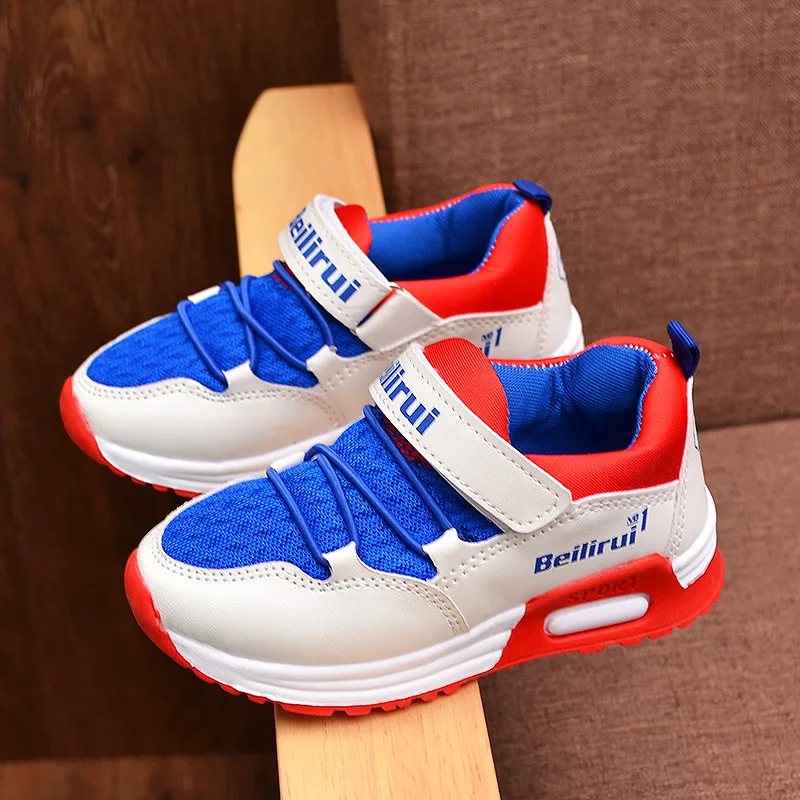 Спортивные Мальчиков Обувь Детская 2017 Новая Весна Сетки Дышащий Письмо Моды для