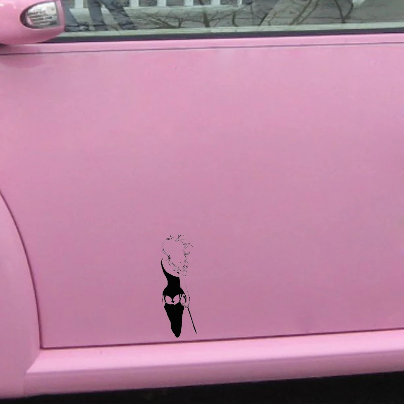 Привлекательная фигурка YJZT 5 1*15 4 см фотонаклейка черного/серебряного цвета