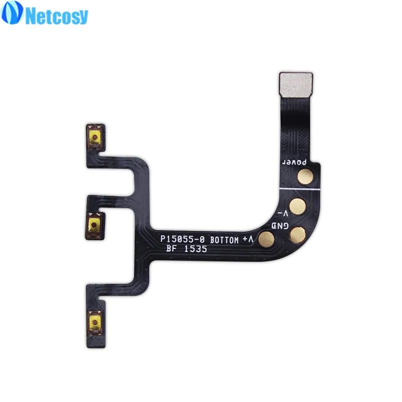 Netcosy для Oneplus 1 A0001 3 A3000 5T A5010 6 A6013 кнопка включения/выключения питания гибкий кабель, сменные детали для Oneplus X