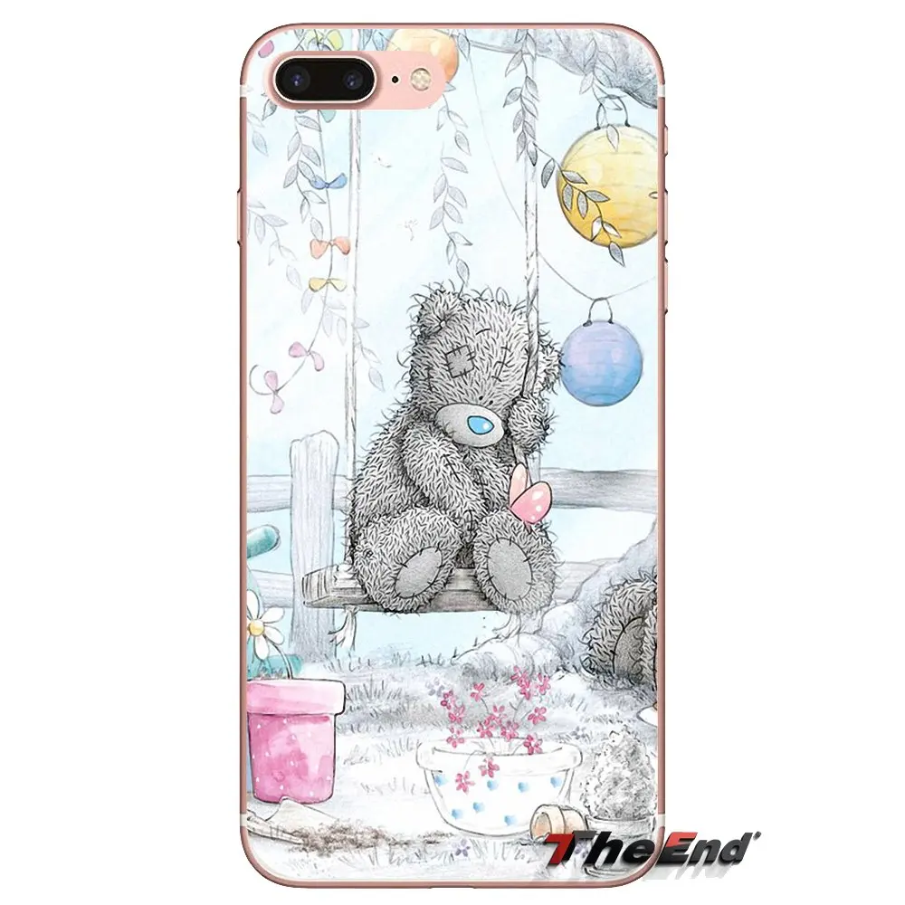 TPU Transparent Cases For Huawei G7 G8 P7 P8 P9 P10 P20 P30 Lite Mini Pro P Smart Plus 2017 2018 2019 Tatty Teddy Me To You Bear |