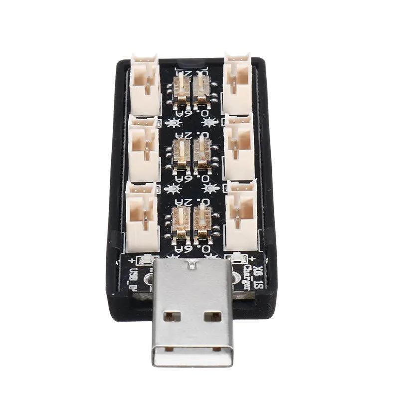 Адаптер для зарядки аккумуляторов LiHv 6CH USB 3 8 В 1S 4 35 в зарядное устройство