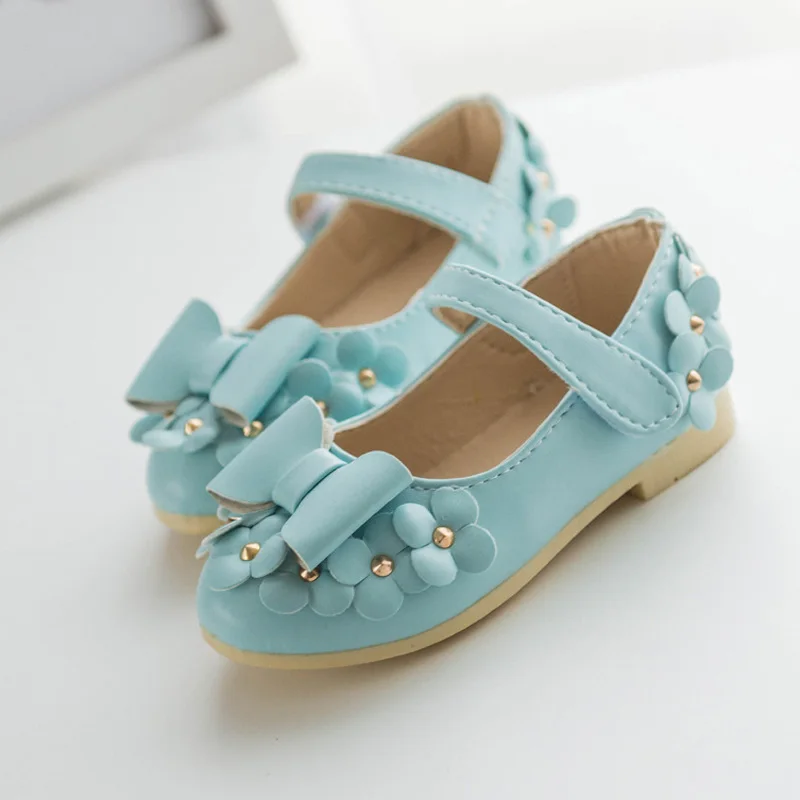 Обувь для девочек детская одежда с красивым цветочным рисунком Свободный