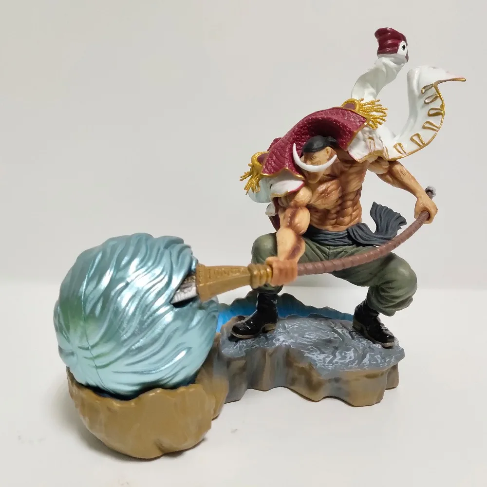 Экшн фигурка белая борода Эдвард Ньюгейт Игрушечная модель Power Up Onepiece sculture аниме