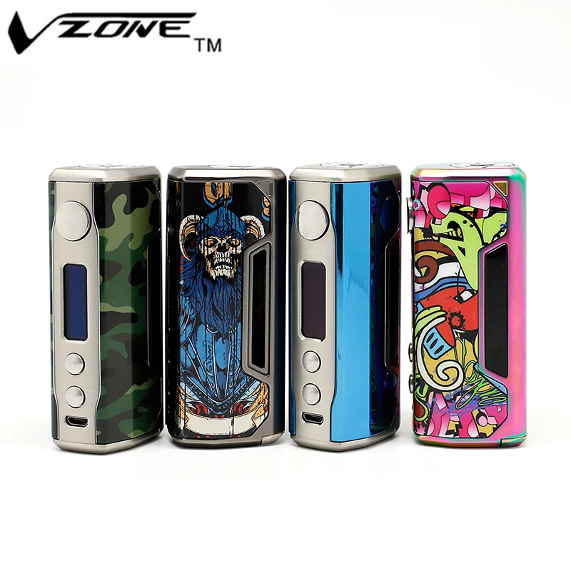 Оригинальная электронная сигарета Vzone Cultura 100 Вт TC MOD VW Box с улучшенным набором