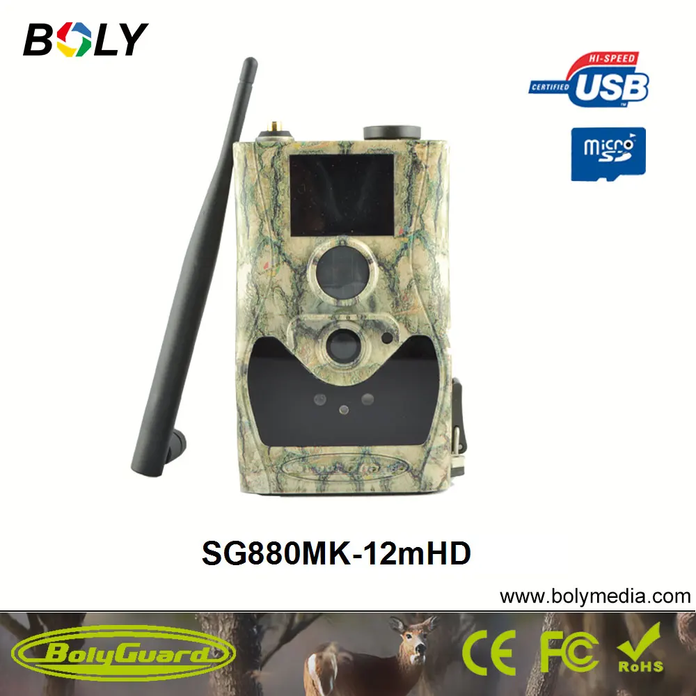 Распродано Черный ИК BolyGuard Trail камеры MMS/GPRS игры функции 12MP HD беспроводной Long Range
