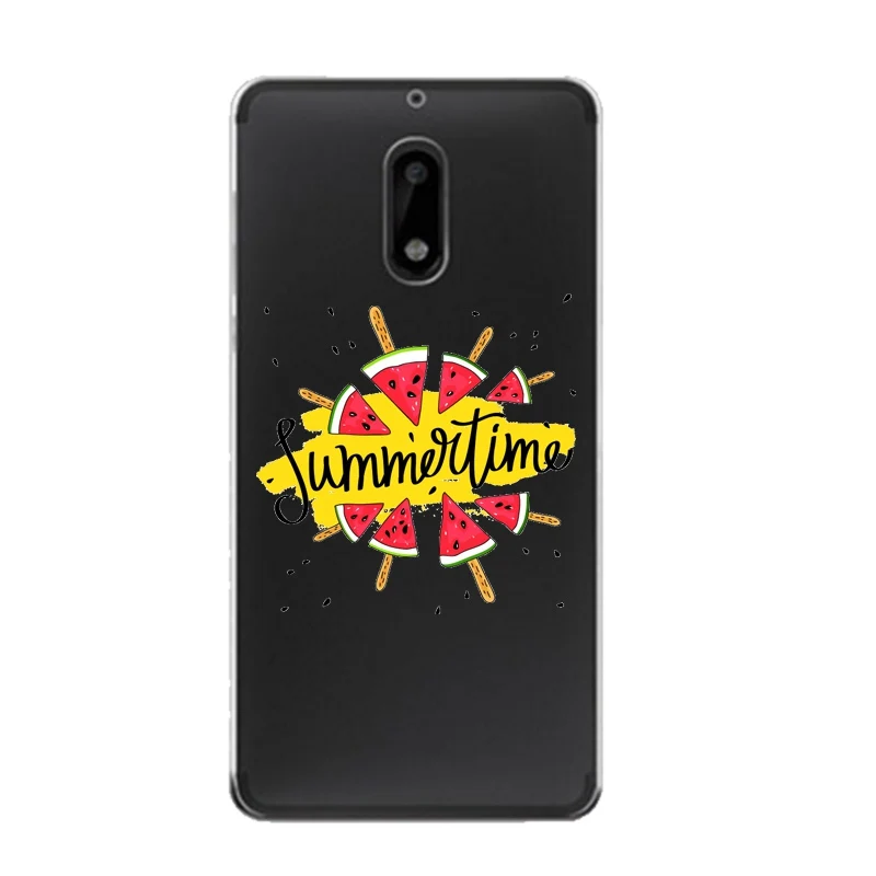 Мягкий прозрачный чехол из ТПУ С Рисунком Слона для Nokia3 5 6 8 N540 N640 N535 N830 банан Fundas