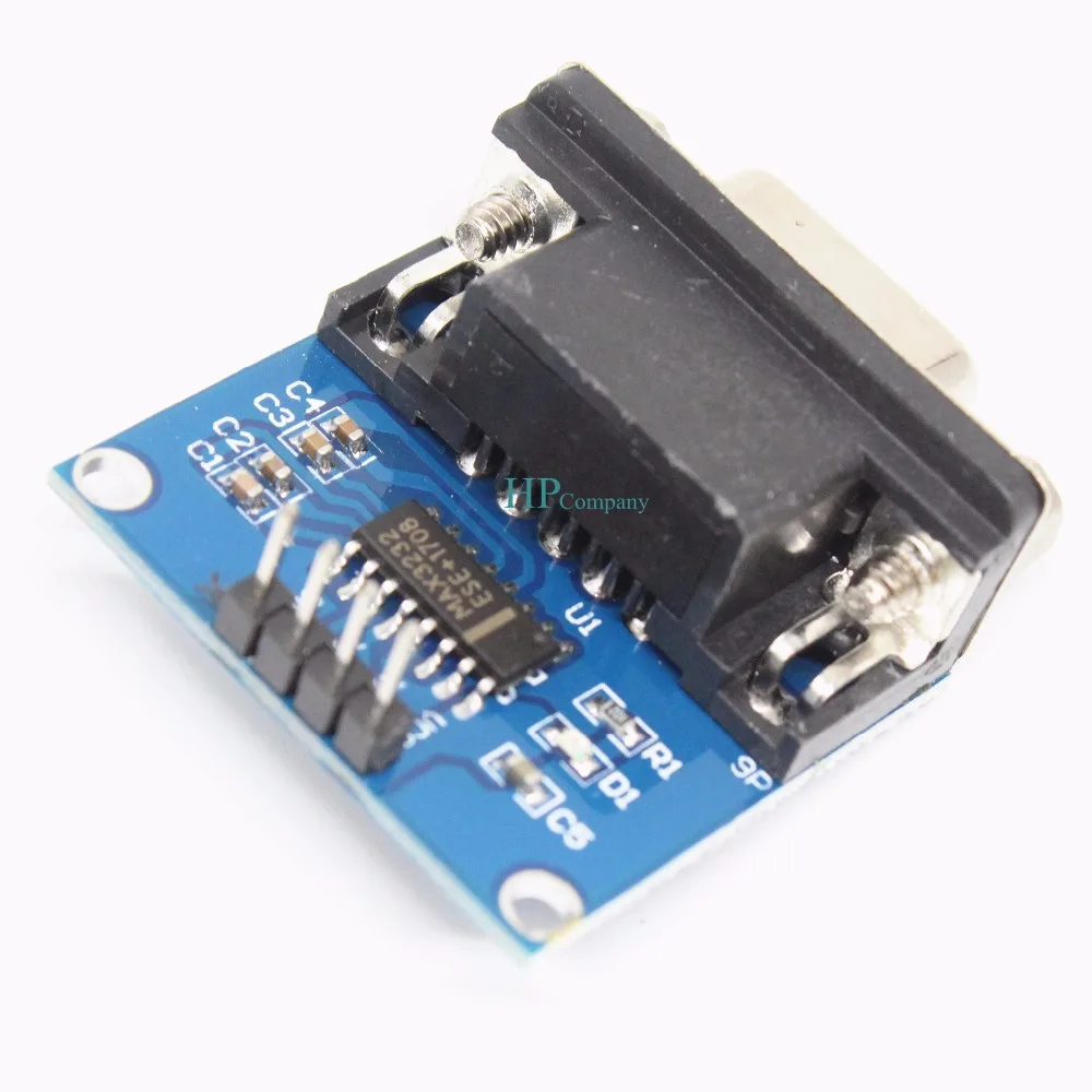 30 шт. MAX3232 RS232 в TTL Серийный порт конвертер Модуль DB9 разъем MAX232|connector db9|rs232 ttlconnector