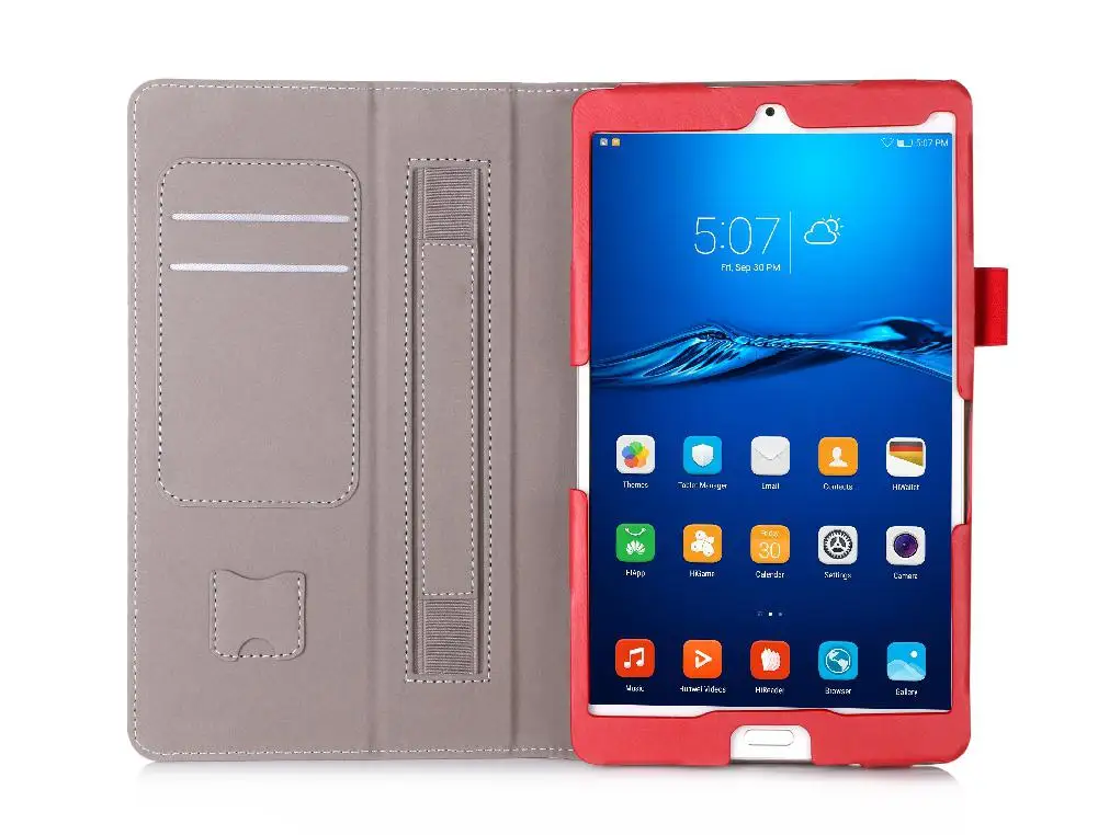 Для NTT docomo dtab d-03G/HUAWEI MediaPad M3 8 4 дюйма Противоскользящий ударопрочный кожаный чехол