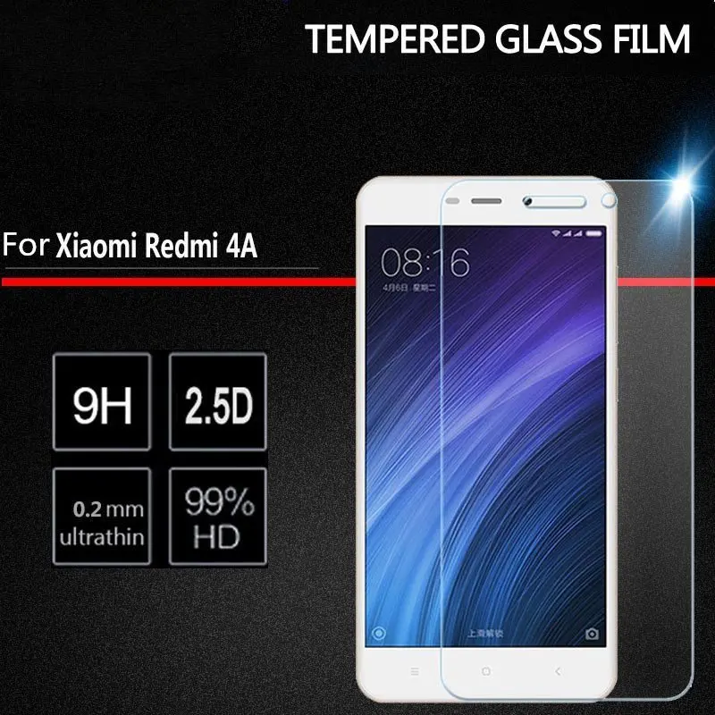 Для Xiaomi Redmi 4A 5A 3 3S закаленное стекло 6 6A Защита экрана для Xiomi Note 4 4X 5 Pro Защитная