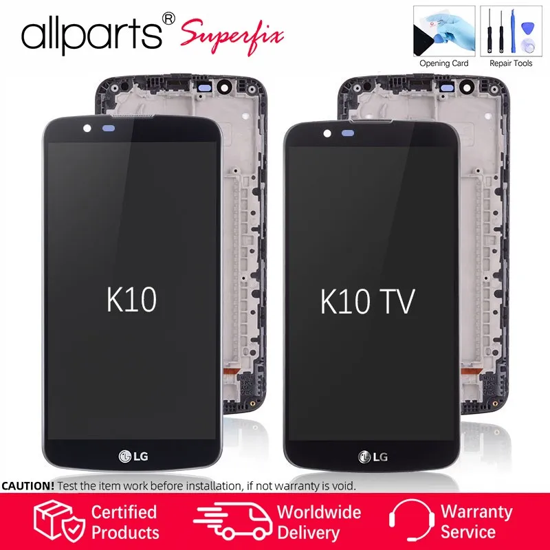 5 3 &quotдисплей для LG K10 ЖК дисплей с сенсорным экраном дигитайзер сборка экран K430T