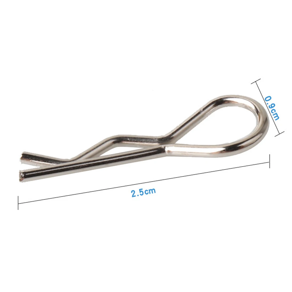 100 шт./компл. долговечная R форма Пряжка Модель кузова автомобиля клип запасные