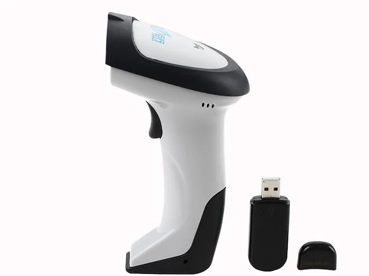 Беспроводной лазерный сканер штрихкодов для POS 2 4 ГГц|wireless laser barcode scanner|barcode scannerlaser