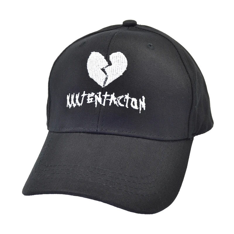 Бейсболка с изображением разбитого сердца xxxtentacion американские фанаты рэпера