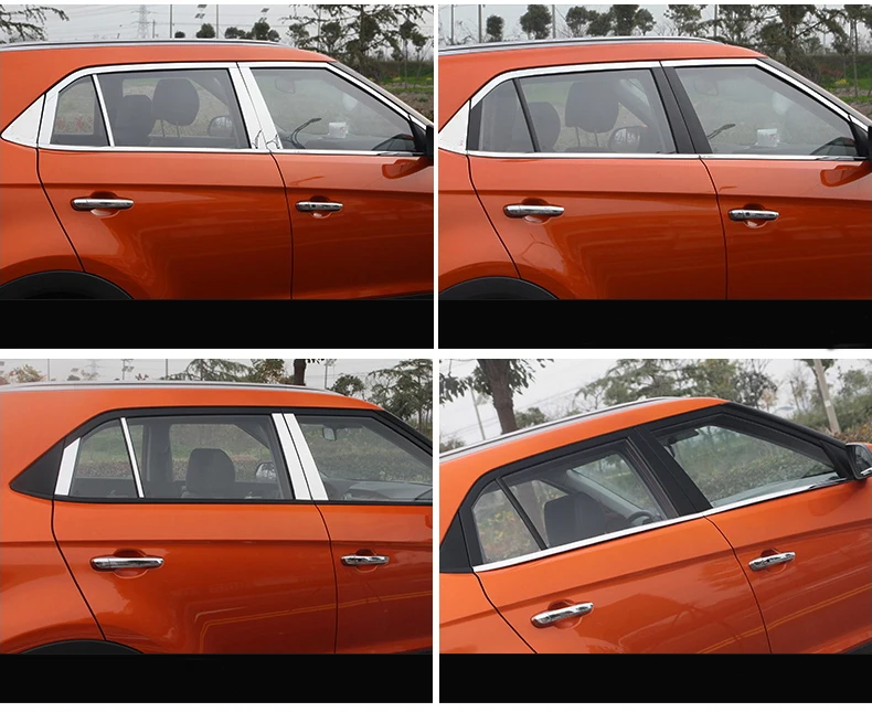 Lsrtw2017 304 из нержавеющей стали окна автомобиля Планки для hyundai Creta hyundai ix25 hyundai Cantus
