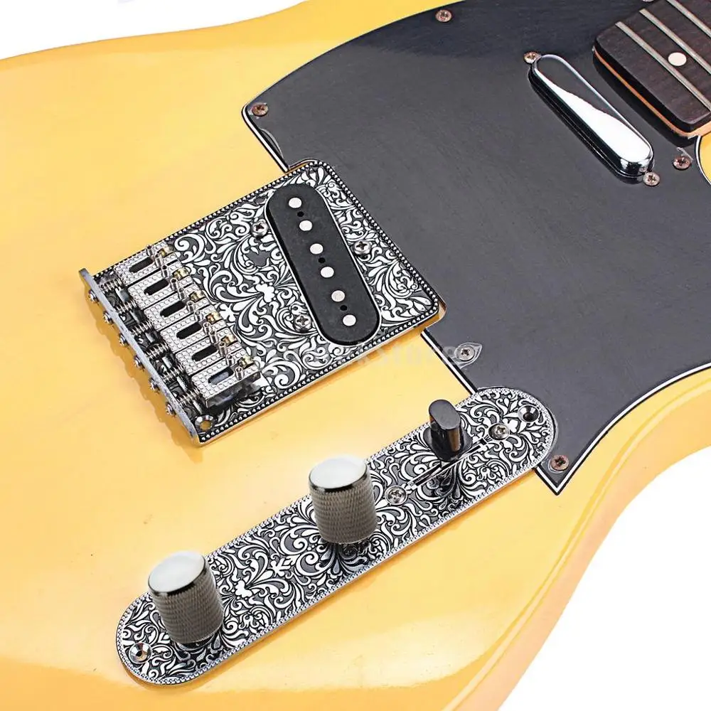1 Set Loaded Prewired Control Plate Bridge Replacement for Telecaster Guitar Accessories | Спорт и развлечения