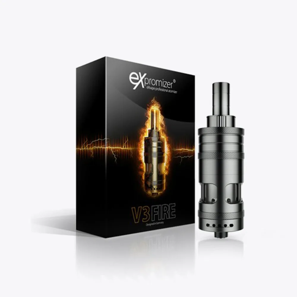 Volcanee eXpromizer V3 Fire MTL RTA Single Coil Building Deck 2ML 4ML Liquid Control Optimal Airflow Design Ecig Vape Atomizer |