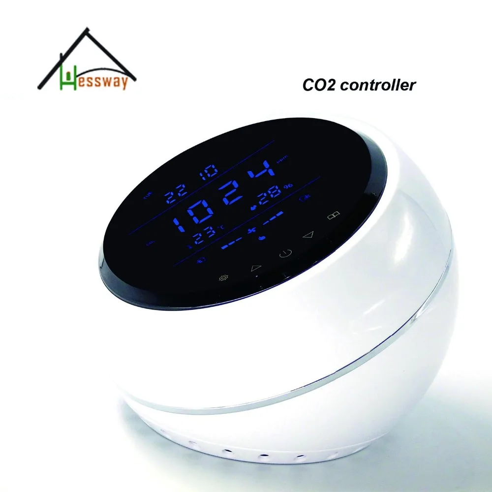 Лазерный датчик HESSWAY CO2 PM2.5 монитор качества воздуха в помещении с трехскоростным