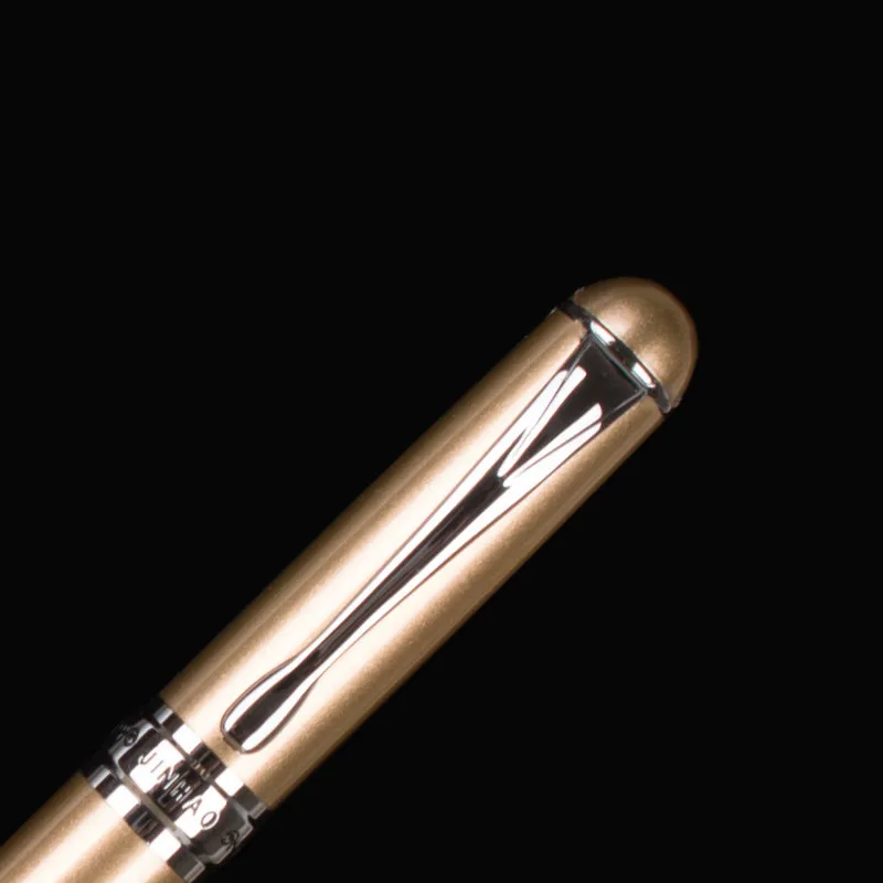Шариковая ручка Jinhao 750 цвета шампанского золотого и серебряного с черными/синими