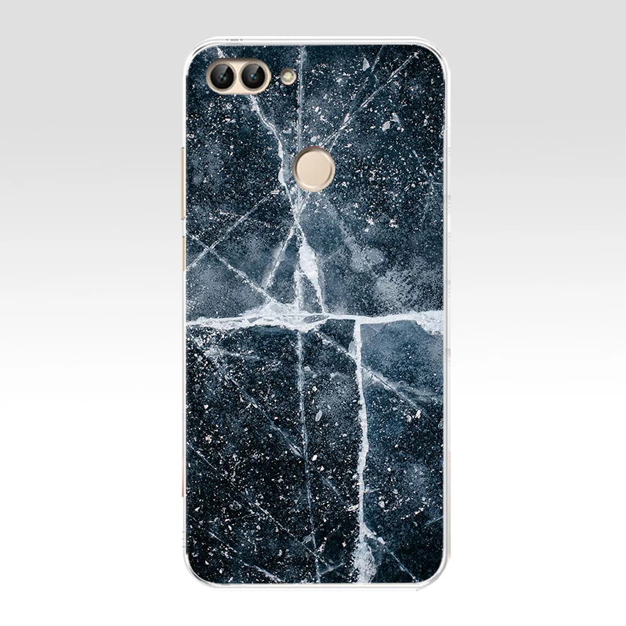 34 N huawei P Smart чехол TPU Мягкий силиконовый прозрачный чехол для телефона huawei P Smart Cover FIG-LX1 Enjoy 7S Чехол - Цвет: 34