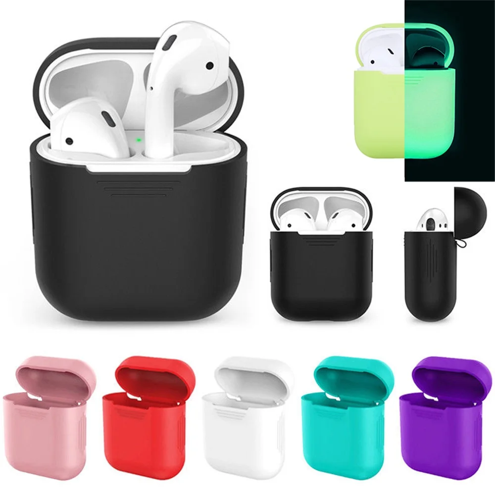 Новый мягкий силиконовый чехол для Apple Airpods противоударный AirPod Ультратонкий