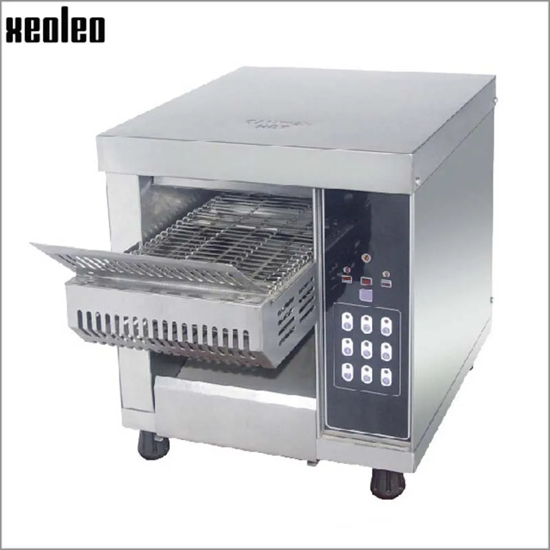 

XEOLEO Toaster Oven Conveyor Roaster Bread Commmercial Stainless Steel Electric Breadmaker Bread Baking Machine Food Maker