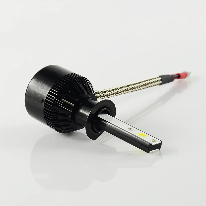 1 комплект H1 60W 6400LM C6S светодиодный фонарь COB чипы все в одном дизайн турбо