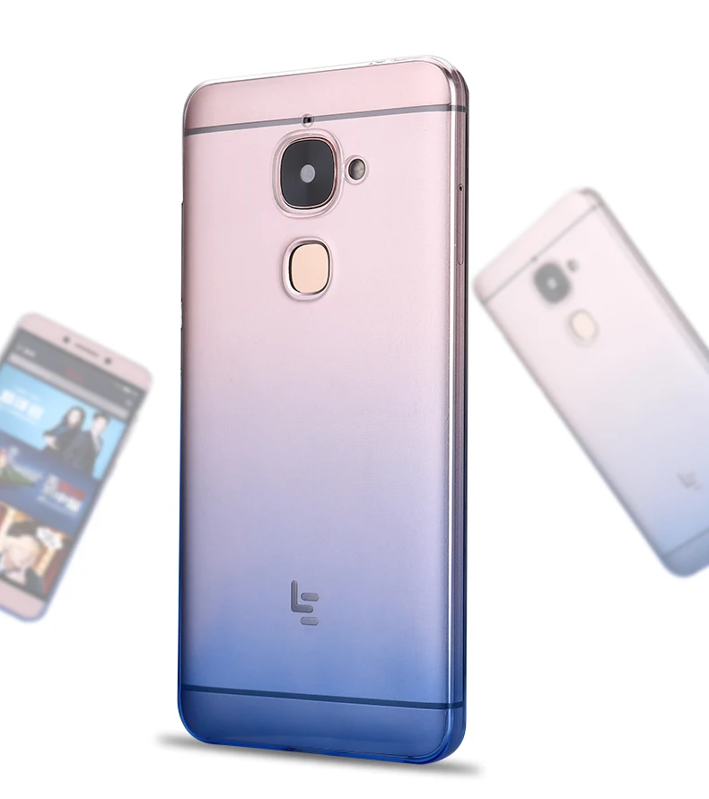 Роскошный мягкий силиконовый чехол с градиентом для LeEco S3 X522 X527 X626 X622 Le 2 X620 Leeco Le2 Pro