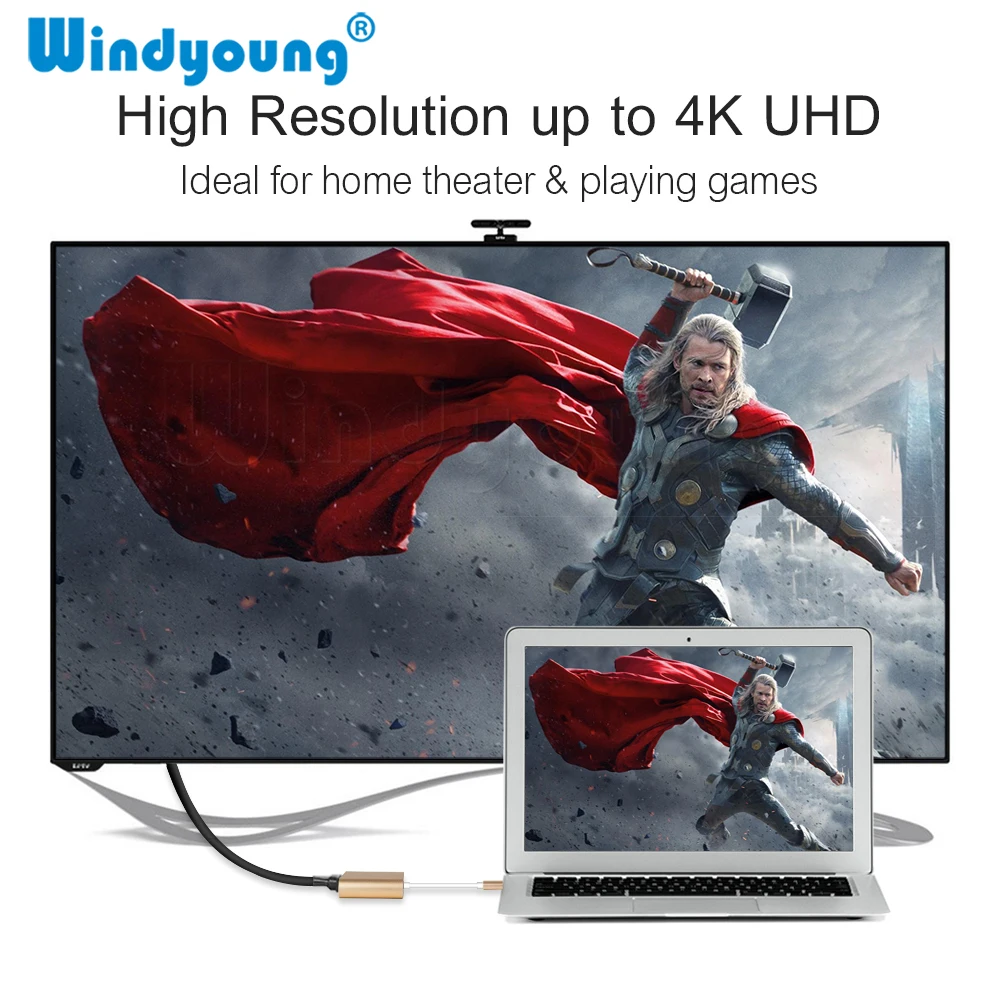 USB C концентратор к HDMI адаптер для Macbook Pro Thunderbolt 3 Type 0 порт 4K с USB-C доставка питания |