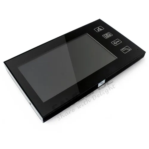 HOMSECUR 7 &quotвидеодомофон домофон дверной звонок Домашняя безопасность с 1 камерой + 3